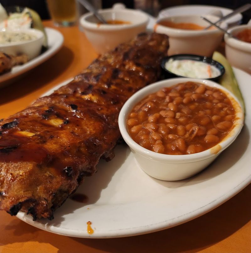 The Baby Back Ribs Are The Star Of The Menu