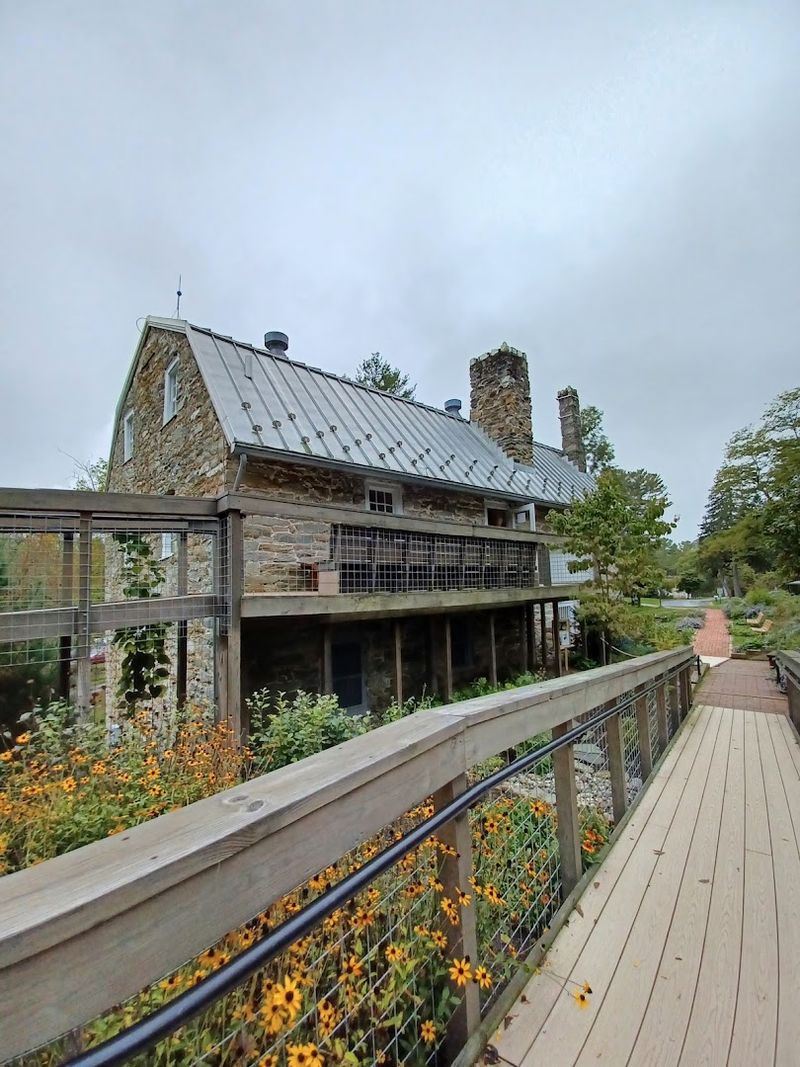 The Building Is A Converted Historic Old Mill