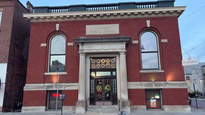 The Building Used To Be A Carnegie Library