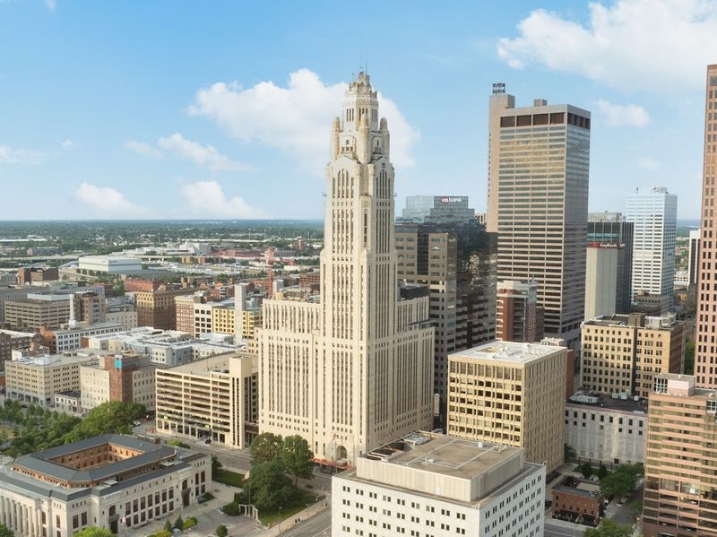 The Building's Place In The Columbus Skyline Story The Building's Place In The Columbus Skyline Story