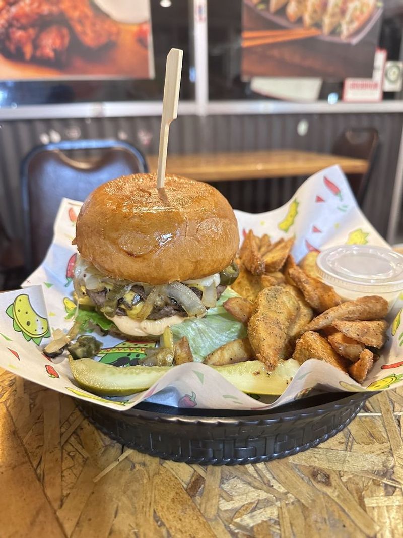 The Burger That Needs A Takeout Box For The Second Half