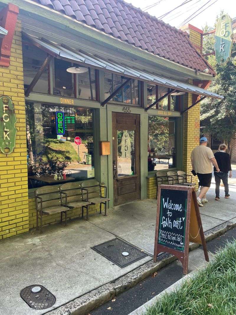 Folk Art Restaurant Inman Park, Atlanta