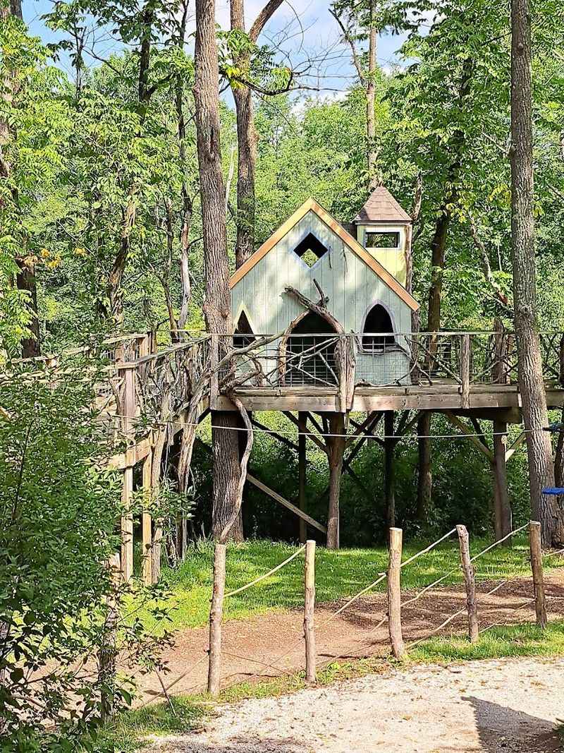 Treehouses, Zip Lines, And The Playground That Breaks The Mold