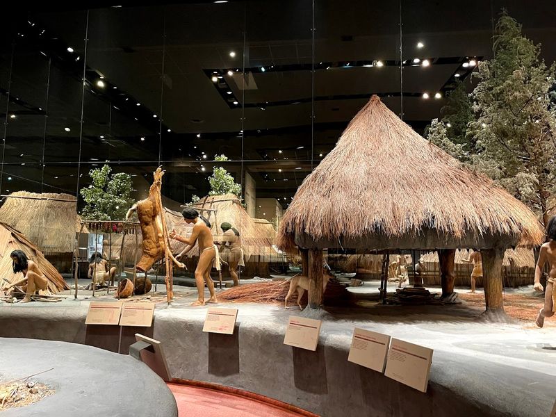 The Cahokia Mounds State Historic Site, Collinsville (Indian Market Day)