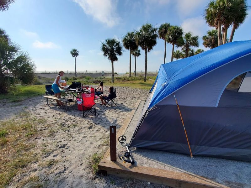 The Campground Puts You Steps Away From The Beach