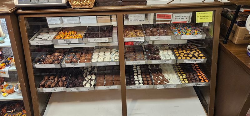The Candy Counter Has Been Open Since The Days Of Gas Lamps