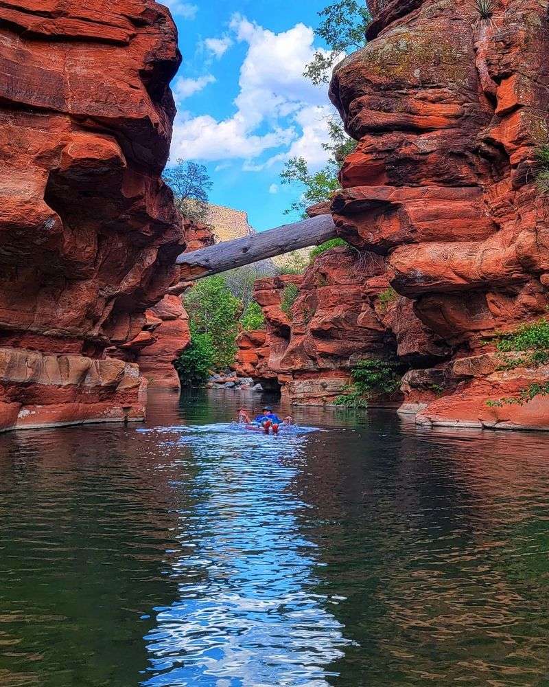The Canyon That Hides the Gardens The Canyon That Hides the Gardens