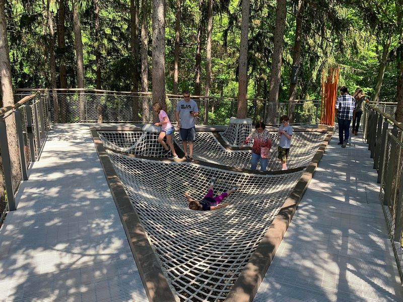 The Cargo Net Lounge Is Playful, But Not Chaotic