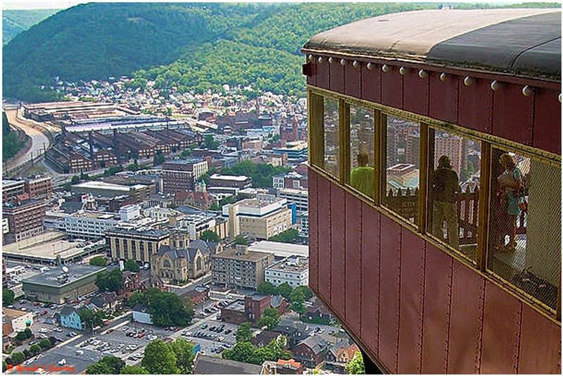 The Observation Deck Offers Panoramic Views of the Conemaugh Valley