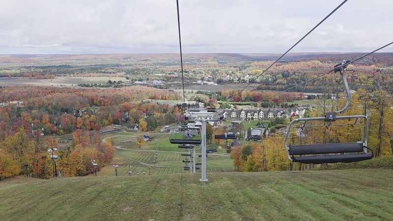 The Chairlift Is Part Of The Adventure