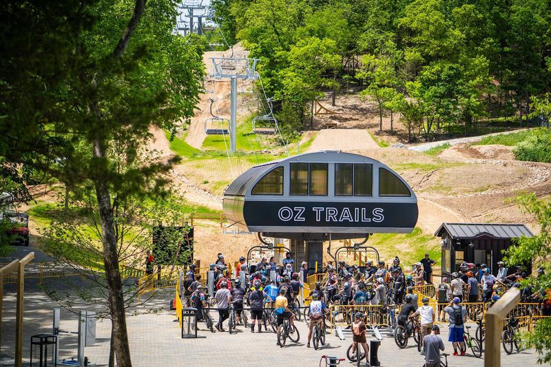 The Chairlift Ride That Starts The Adventure
