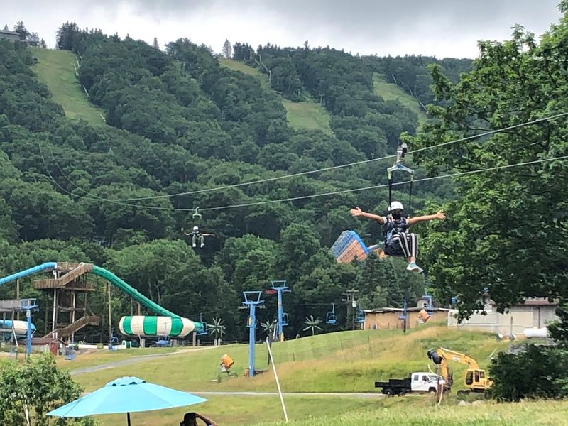 Parallel Zip Lines Mean You Can Ride Alongside a Friend