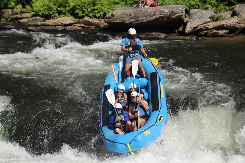 The Chattooga River Runs Wild Along The County's Edge