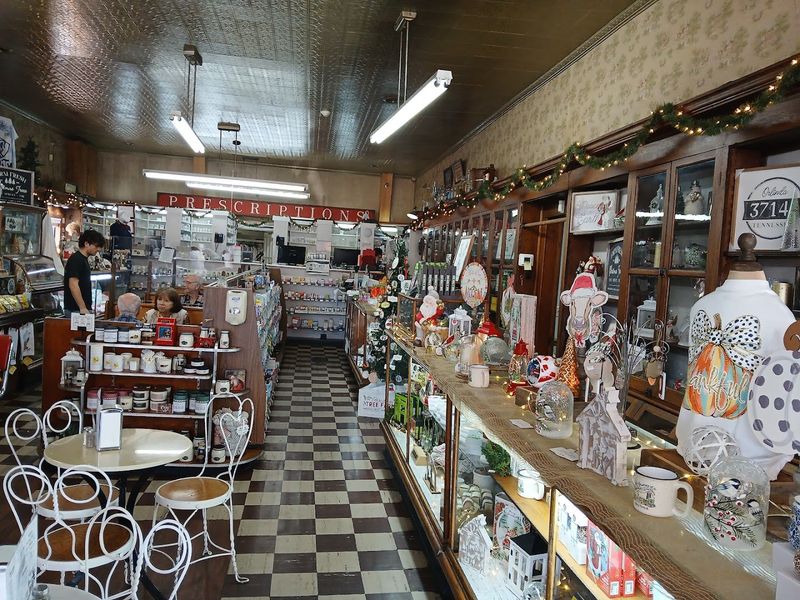 The Checkered Floors And Original Fixtures Tell The Story