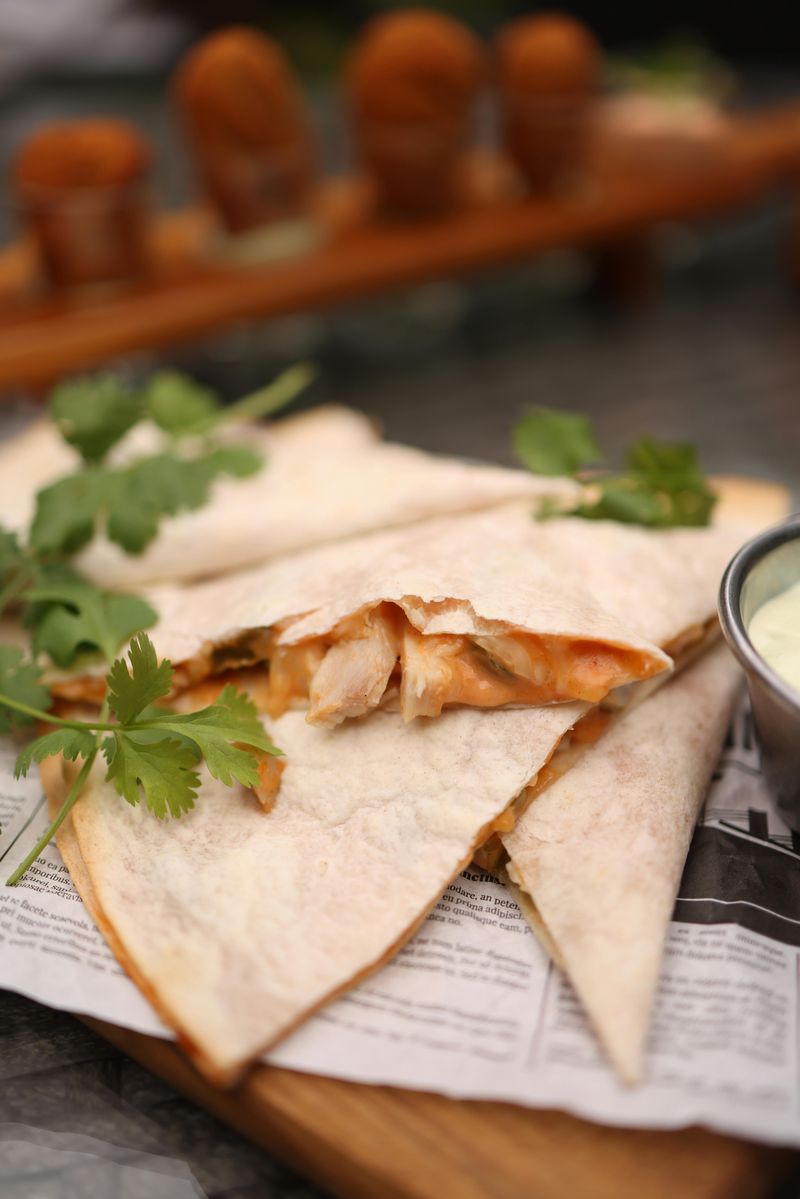 Quesadilla Wedges That Travel Really Well