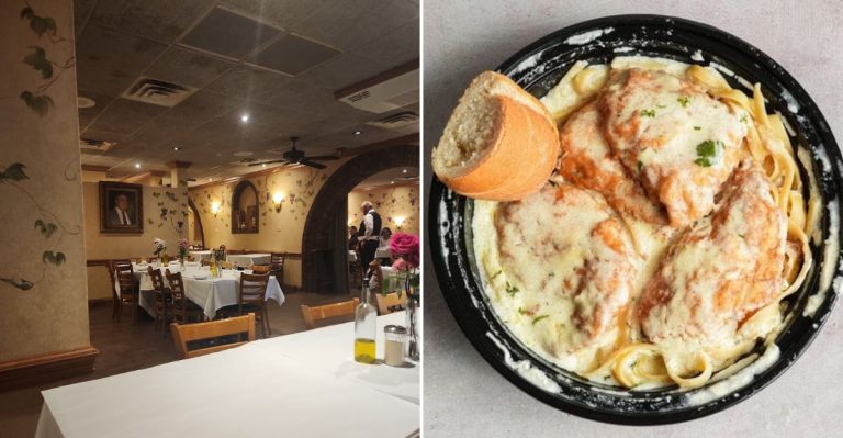 The Chicken Alfredo At This Historic Illinois Spot Is Absolutely Worth It
