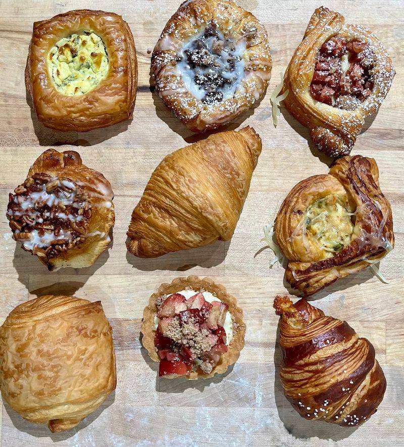 Raspberry Cream Cheese Pastry, Bright And Balanced