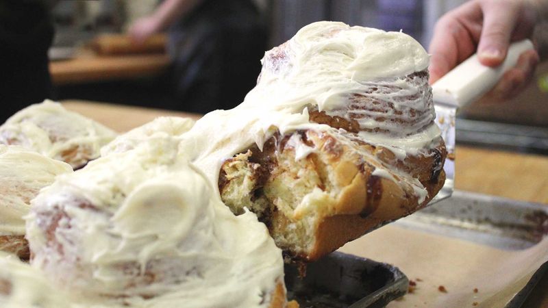The Cinnamon Rolls Everyone Drives For