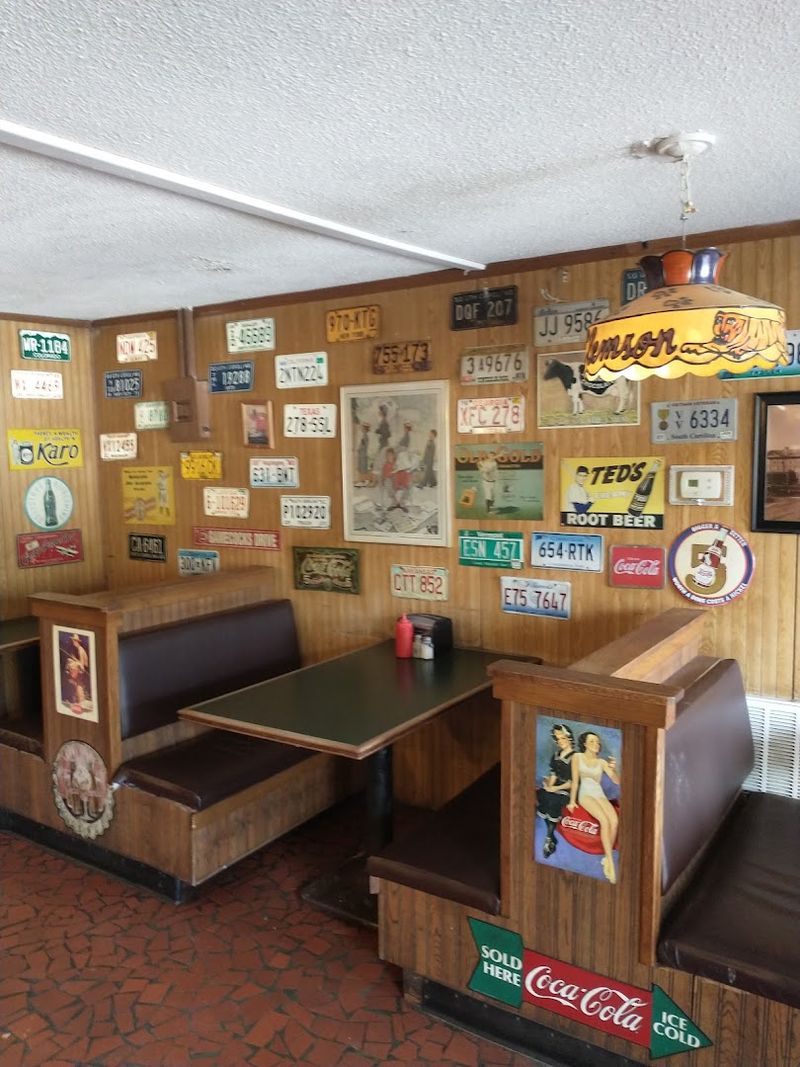 The Classic Diner Atmosphere And Charming Decor