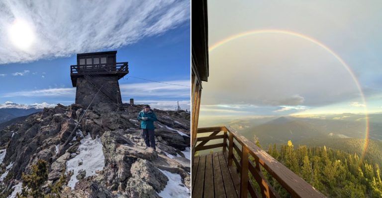 The Climb To The Top Of This Beloved Colorado Fire Lookout Reveals A Stunning Front Range Panorama