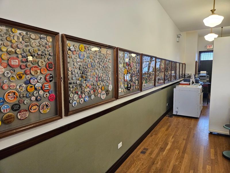 The Collection Contains Over 9,000 Buttons