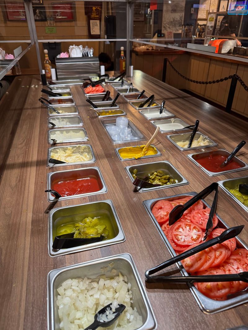 The Condiment Bar Where You Call the Shots