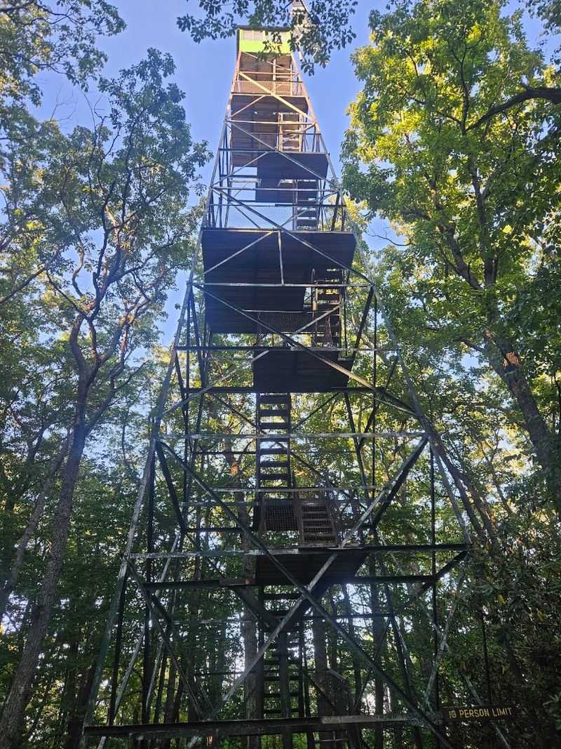 The Cook Fire Tower Offers Panoramic Views The Cook Fire Tower Offers Panoramic Views