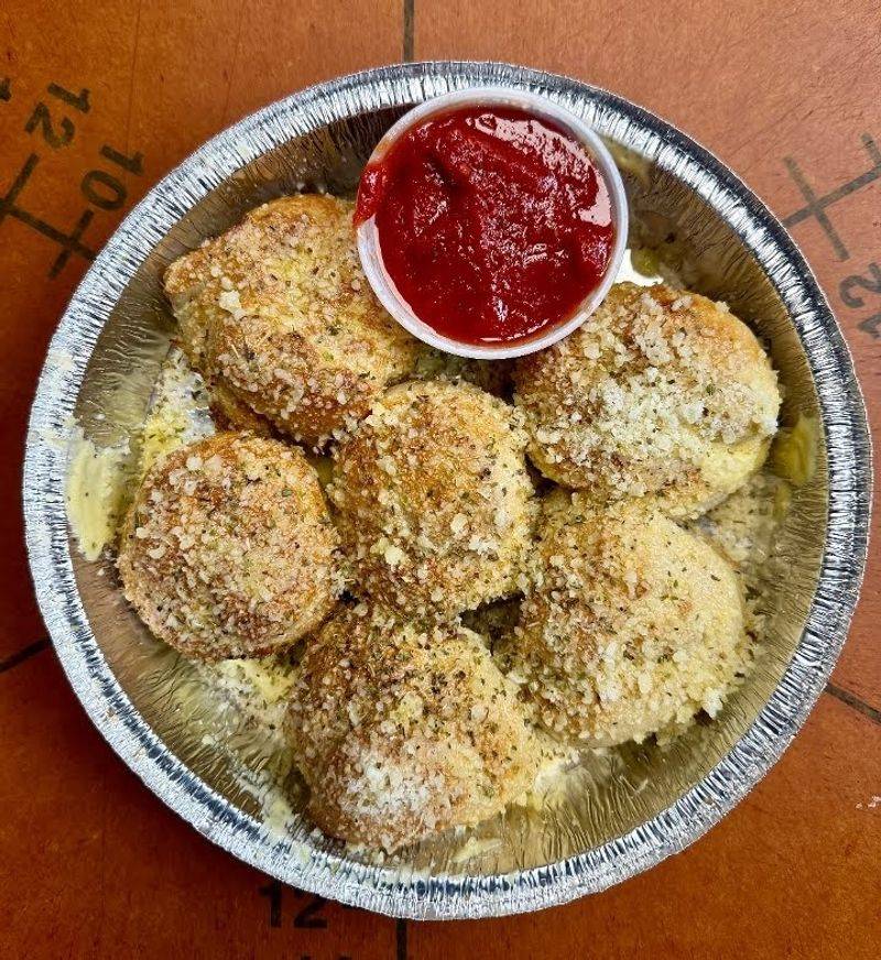 Garlic Bread, Cheesy Bread, and Garlic Knots