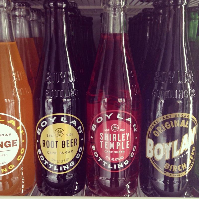 The Cooler Full Of Throwback Sodas