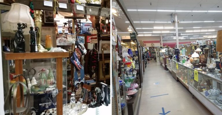 The Coolest Place To Shop In Florida Is This Antique Store Inside A Huge Airplane Hangar