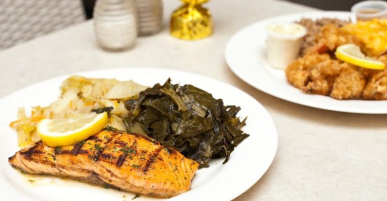 The Cornbread Dressing At A Little New York Café Could Easily Pass For A Family Thanksgiving Staple