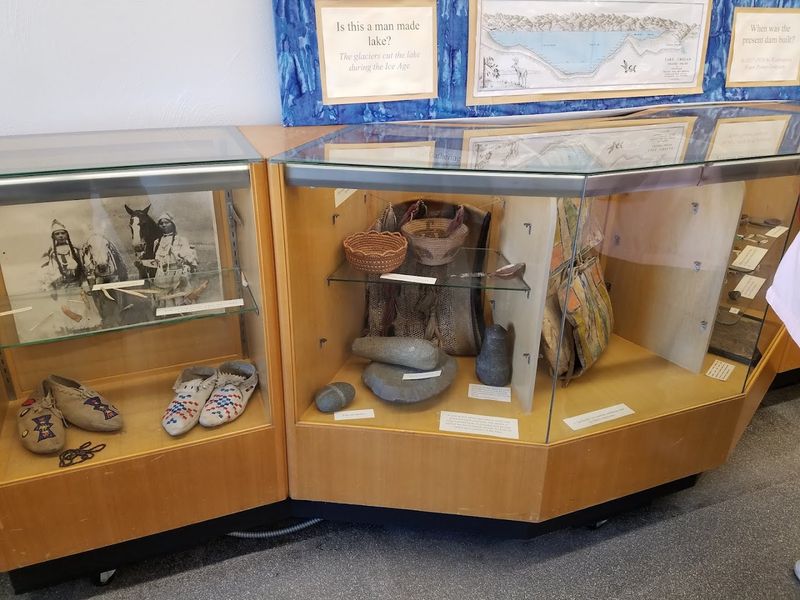 The Coyote And Fish Sculpture And Chelan Tribe Heritage
