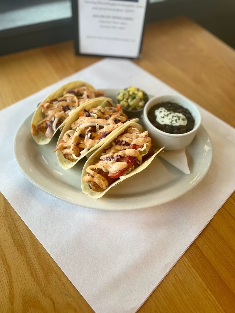 Fish Tacos With An Aioli 