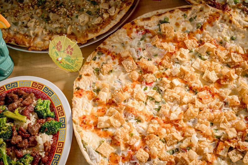 The Crab Rangoon Pizza 