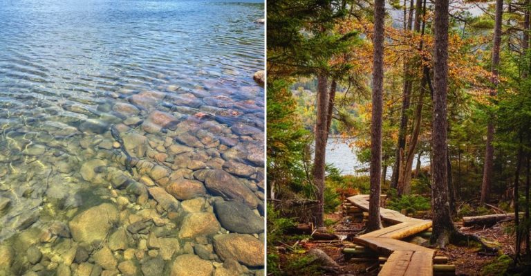 The Crystal-Clear Lake In Maine That Looks Like It Belongs In The Caribbean
