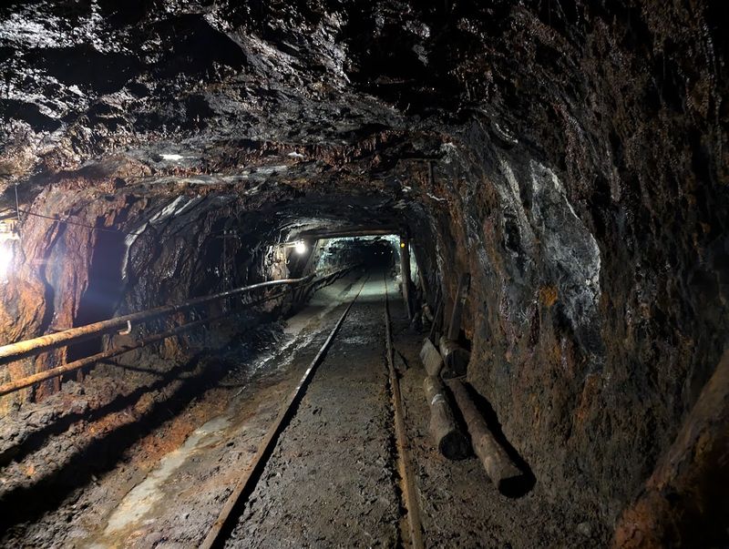 The Mine Stays at 55 Degrees Year-Round