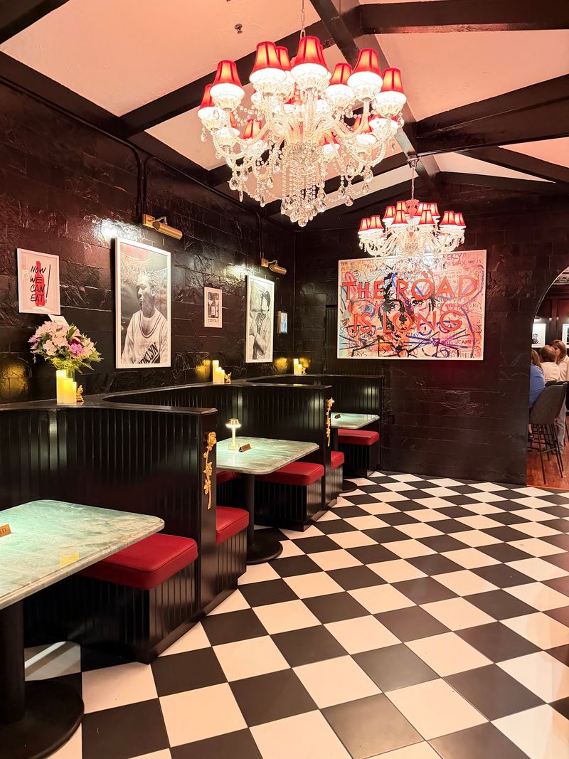 The Decor Looks Like Little Italy Met A Vegas Supper Club