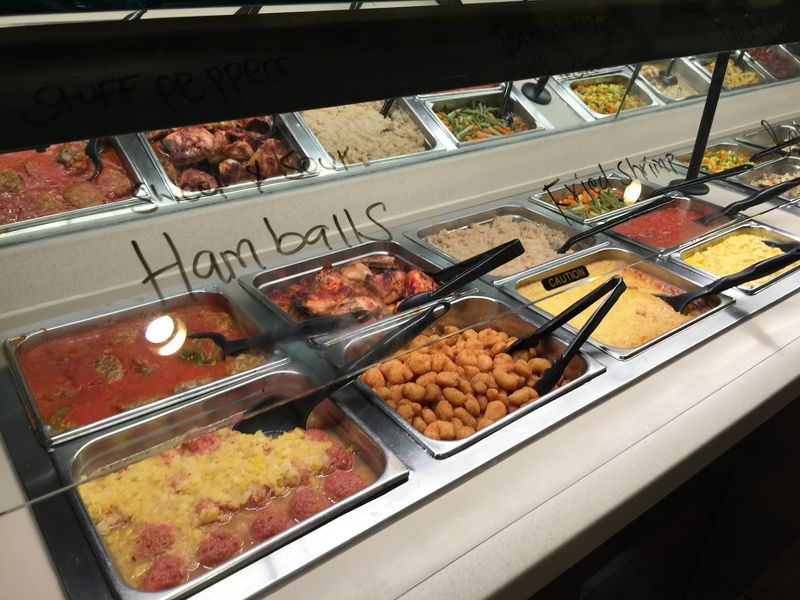 The Deli And Hot Food Section Is A Serious Offering