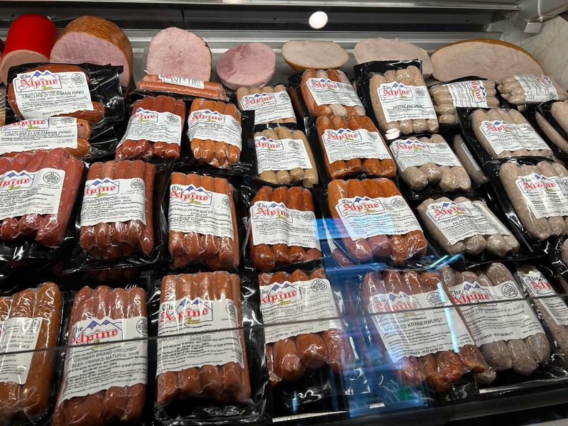 The Deli Case Reads Like A German Dictionary