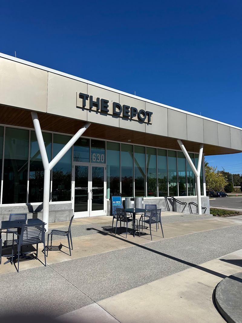 The Depot Restaurant Serves Food Right Inside The Park The Depot Restaurant Serves Food Right Inside The Park
