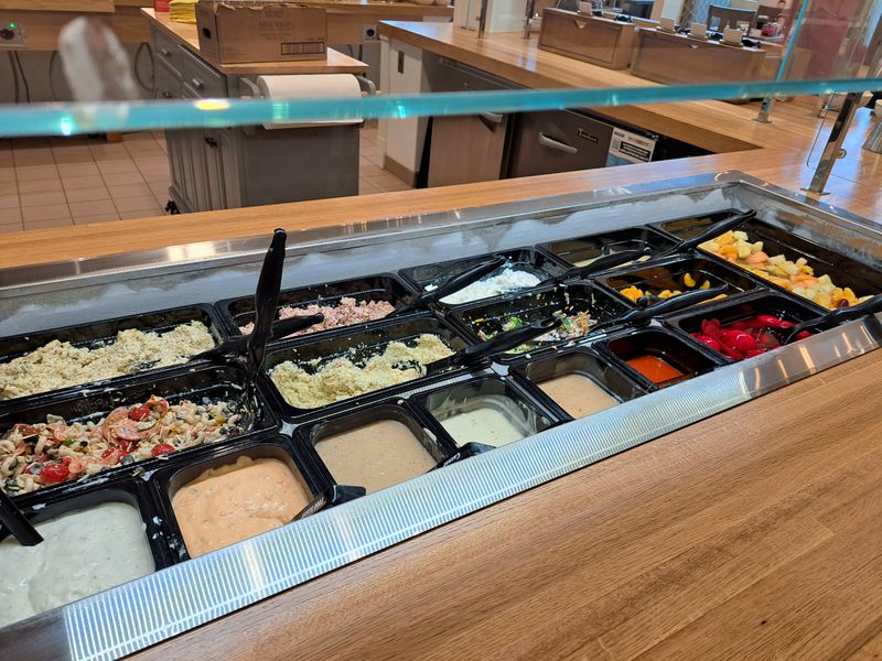 Fresh Salad Bar And Soup Station Start Your Meal Right