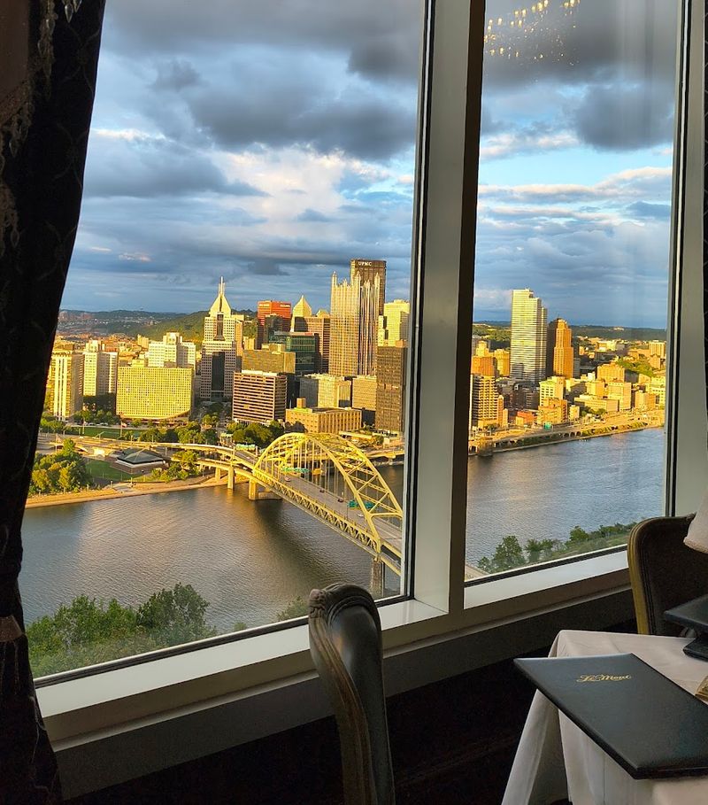 Sitting 400 Feet Above Pittsburgh Changes Everything About Eating Dessert