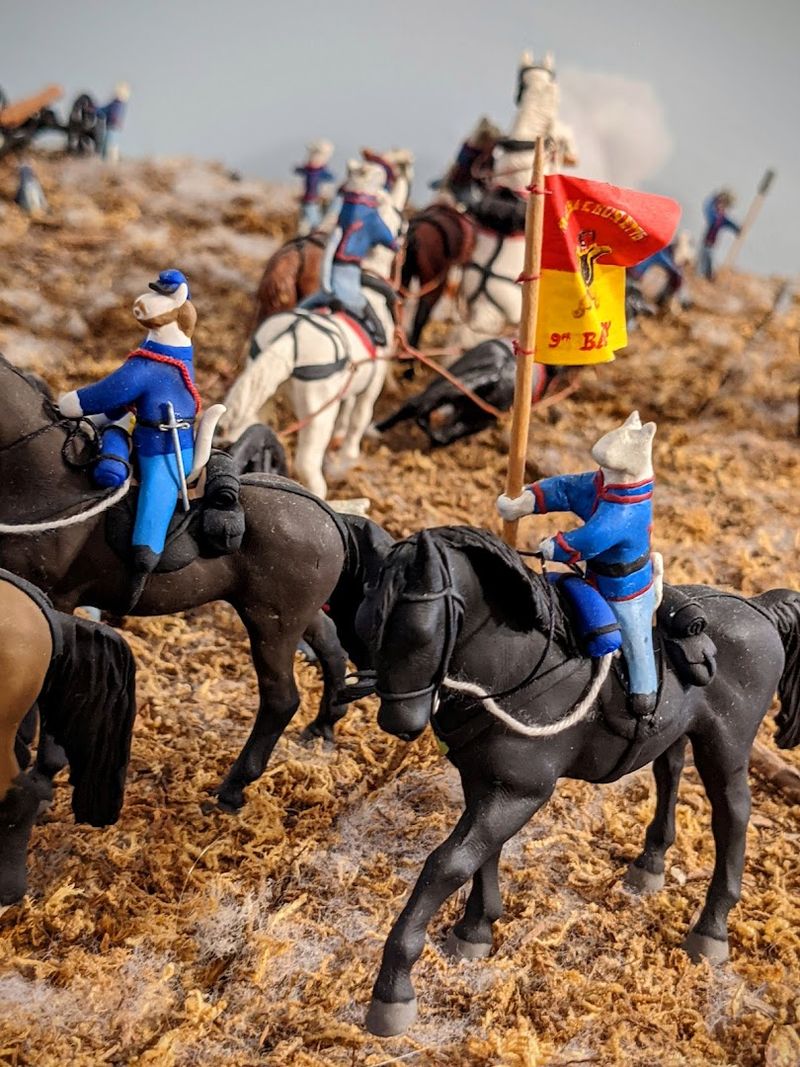 The Detail Work Includes Historically Accurate Facial Hair and Wounds