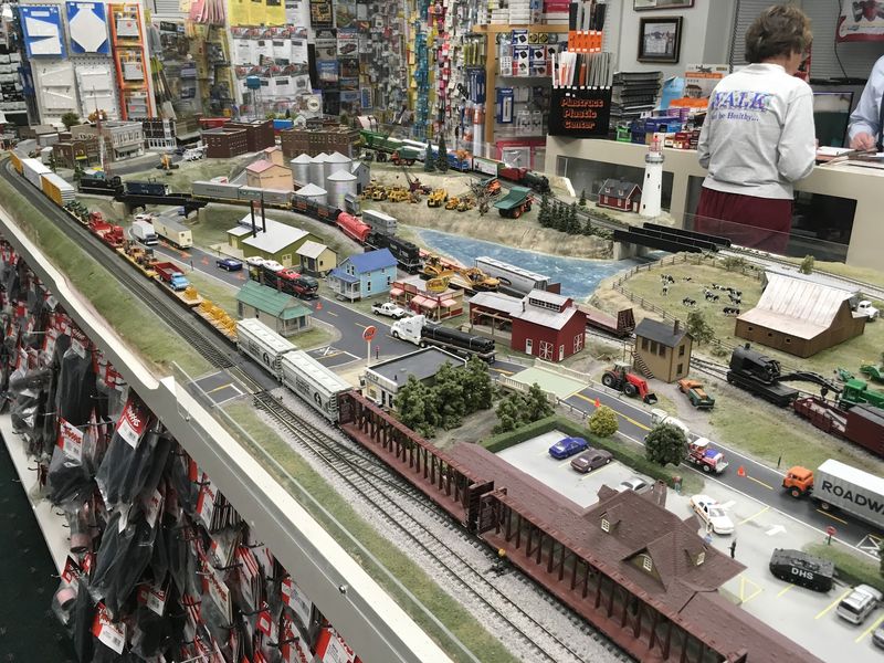 The Downstairs Train Layout That Steals the Show The Downstairs Train Layout That Steals the Show