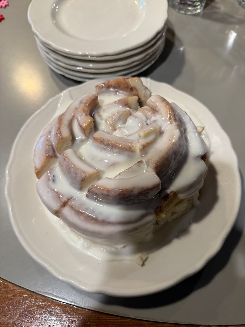 Cinnamon Rolls The Size Of Your Entire Morning Plans