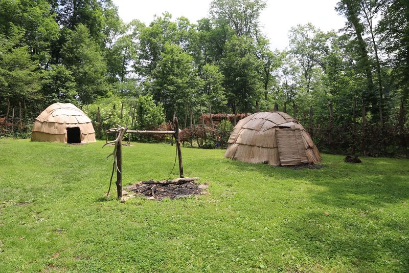 The Eastern Woodland Indian Village Reconstruction