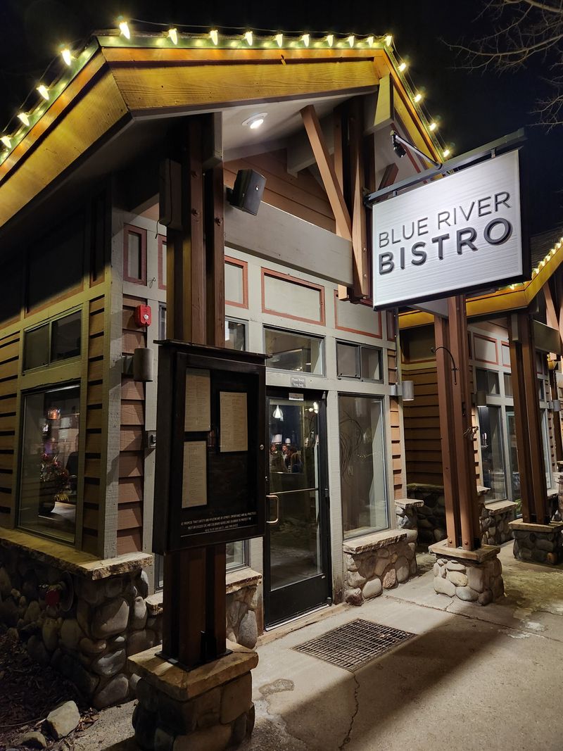 A River Hint At Dusk