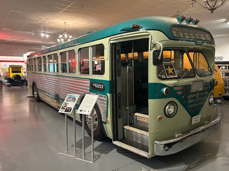 The Famous Forrest Gump Bus On Display