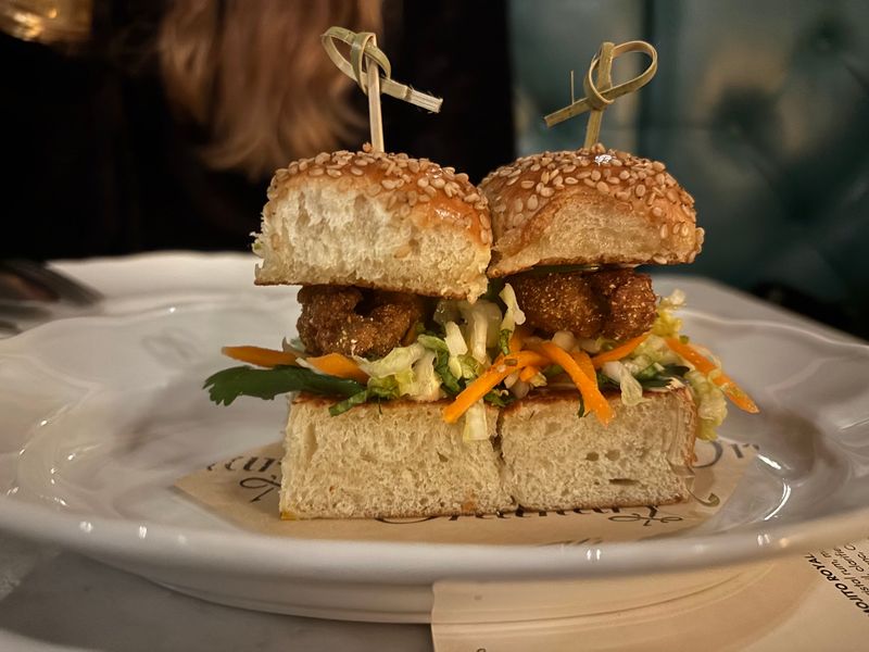 The Famous Oyster Sliders Everyone Orders