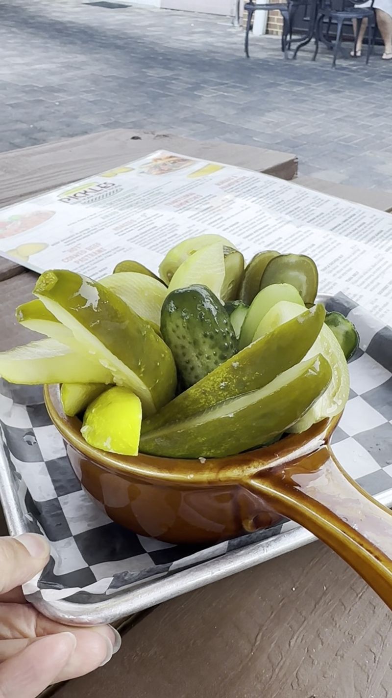 The Famous Pickle Barrel Everyone Talks About